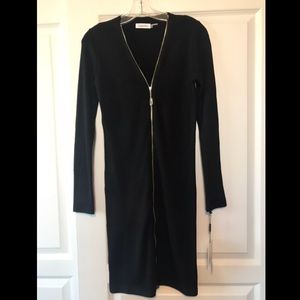 Calvin Klein knee length sweater dress